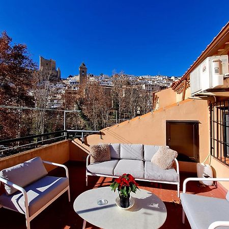Apartamentos Los Robles อัลกาลา เดล ฆูการ์ ภายนอก รูปภาพ
